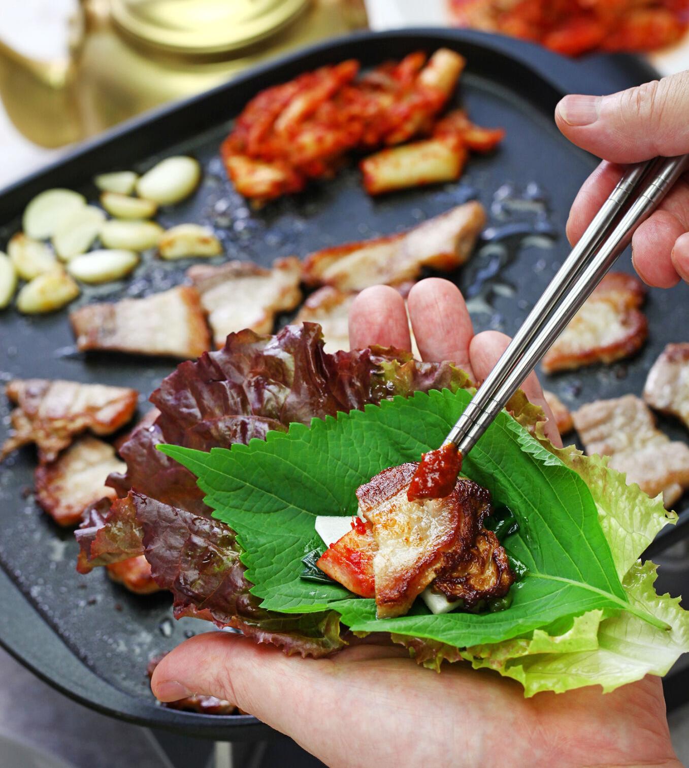 Korean pork belly